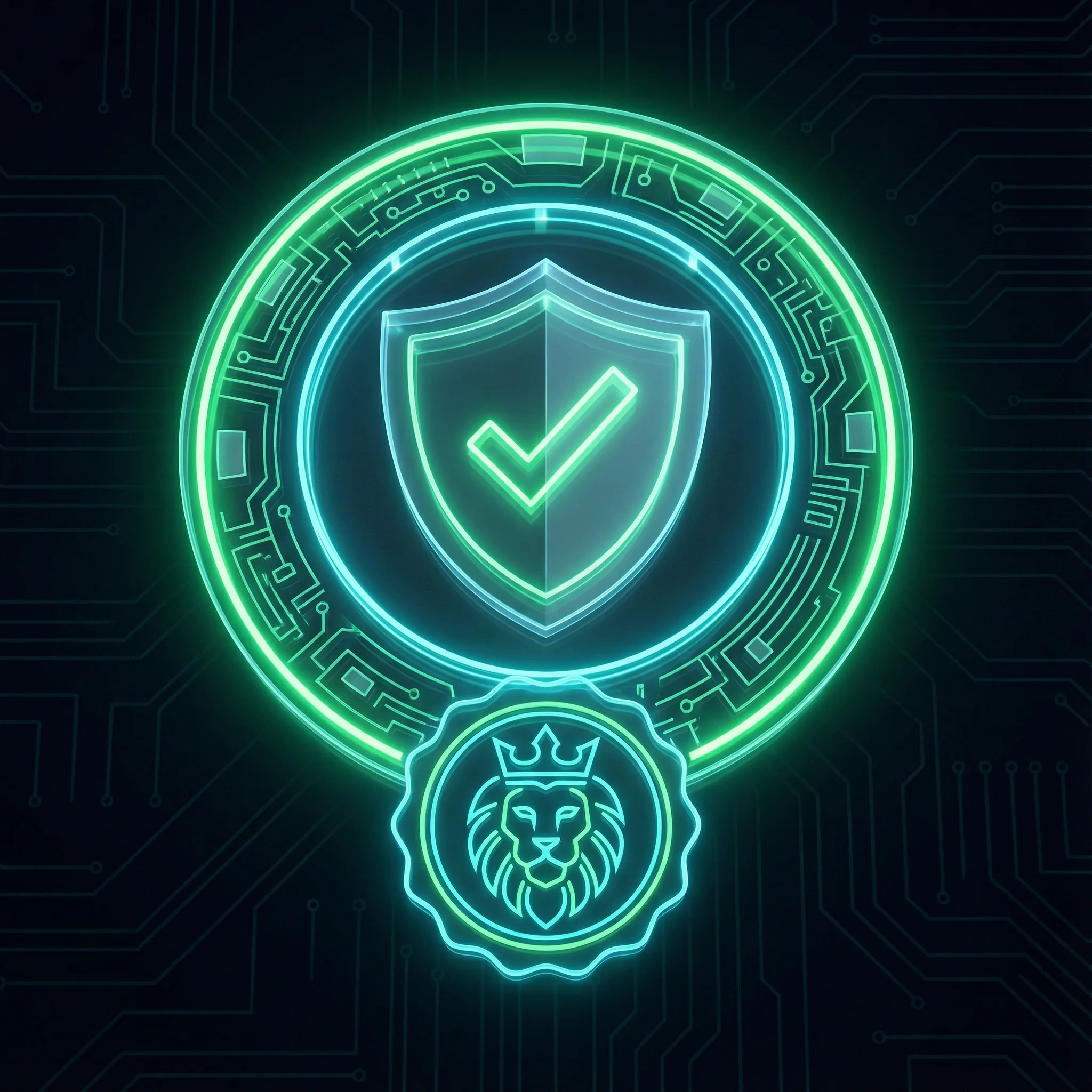 Selo de licença Curaçao eGaming certificando a legalidade do donaldbet